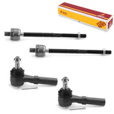 Metrix Premium 4 PC Inner Tie Rod End and Outer Tie Rod End Kit 98171MT OEM fit auto parts